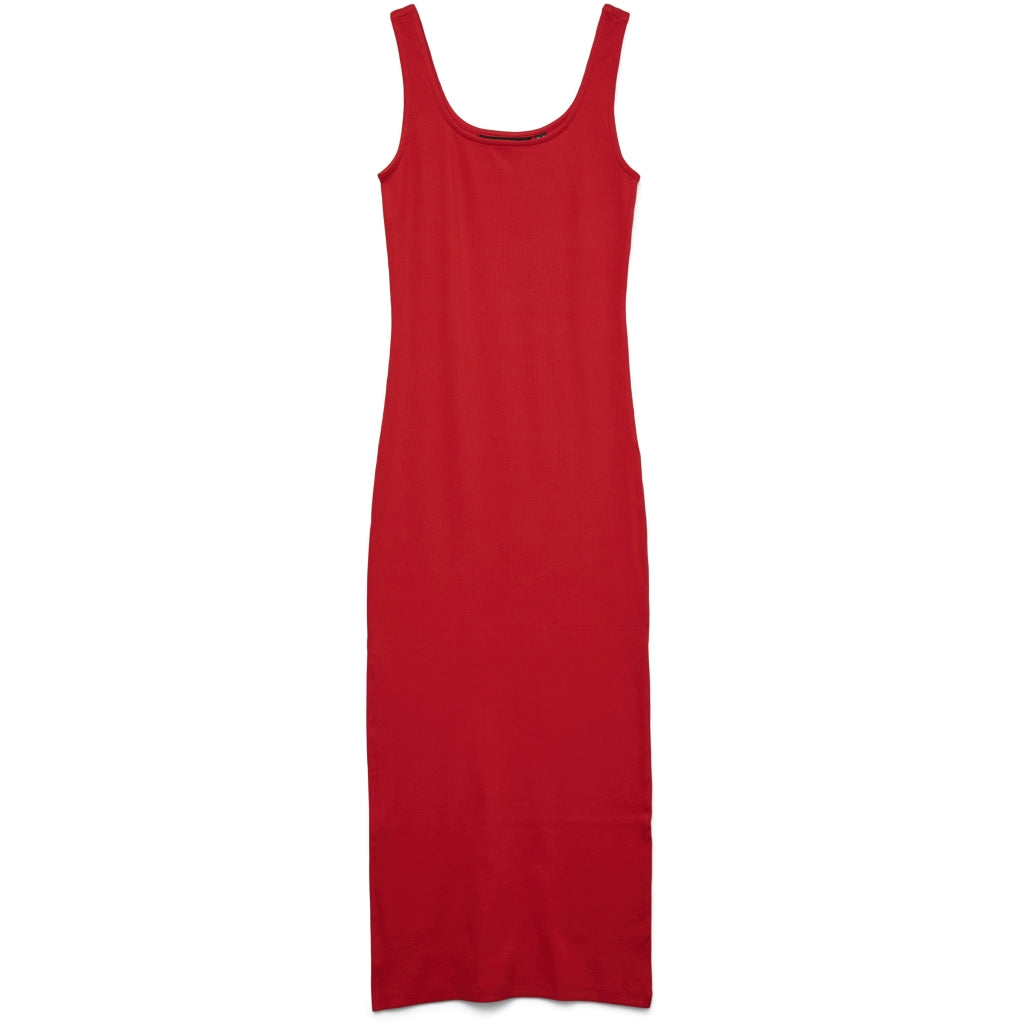VERO MODA dame kjole VMCHLOE - Fiery Red