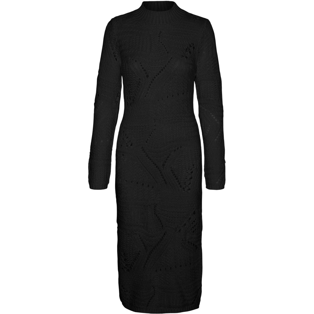 VERO MODA dame kjole VMNELLA - Black VERO MODA dame kjole VMNELLA - Black