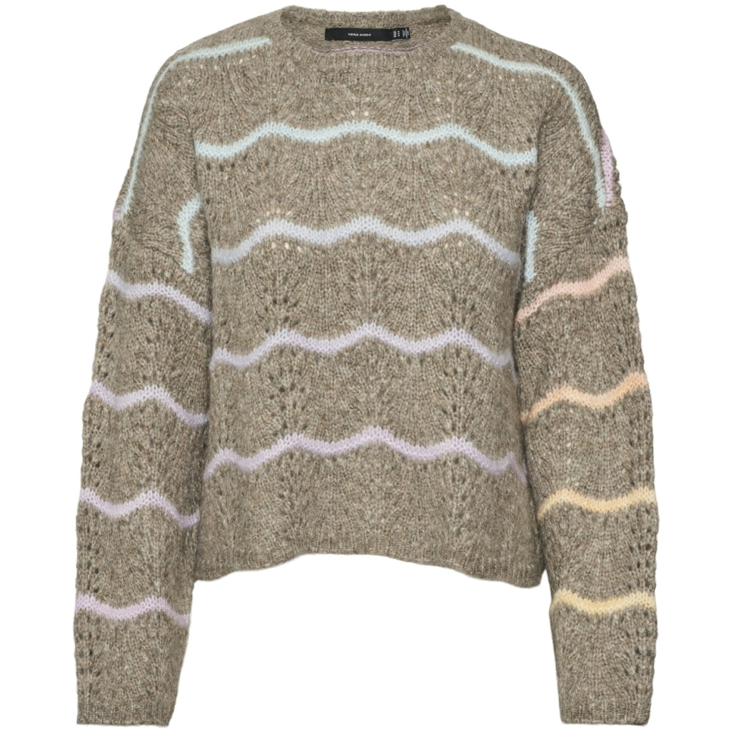 VERO MODA dame strik VMHATTY - Moon Rock W SPACE DYE VERO MODA dame strik VMHATTY - Moon Rock W SPACE DYE