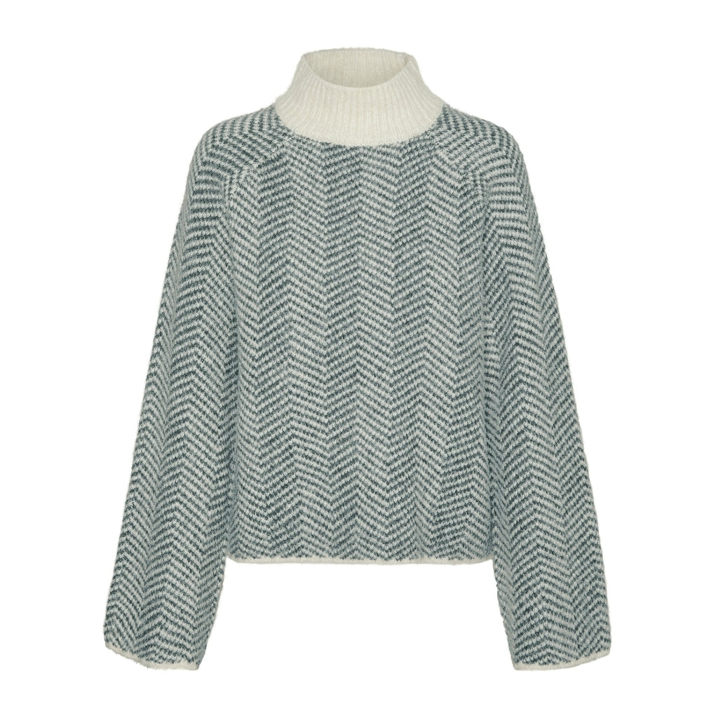 VERO MODA dame strik VMNAOMI - Birch W. BALSAM GREEN MELANGE VERO MODA dame strik VMNAOMI - Birch W. BALSAM GREEN MELANGE