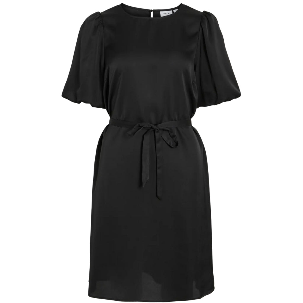 VILA DAME KJOLE VIELLETTE - Black VILA DAME KJOLE VIELLETTE - Black