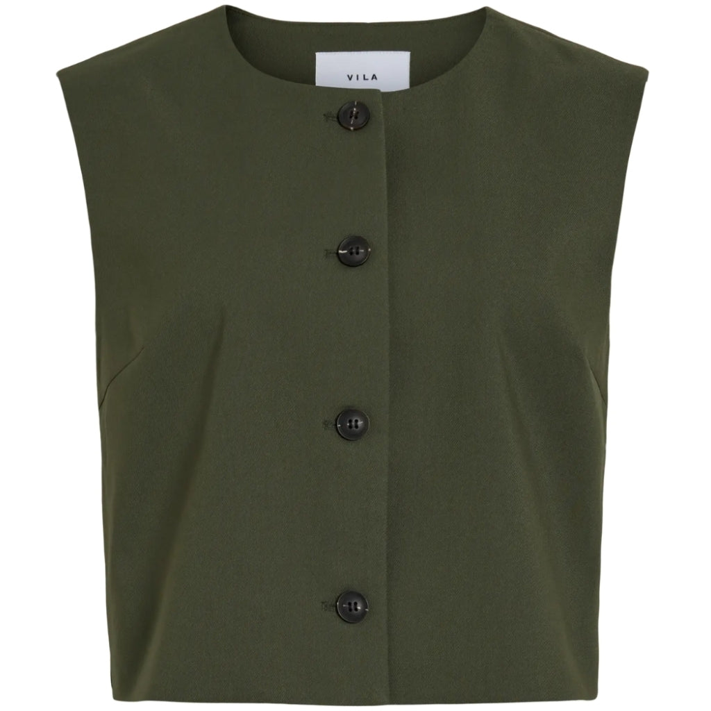 VILA DAME VEST VICULDA - Deep Depths VILA DAME VEST VICULDA - Deep Depths