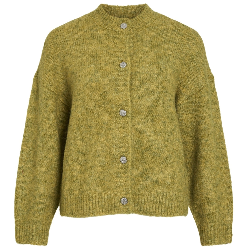 VILA Dame Cardigan VIMARLEY - Green Envy