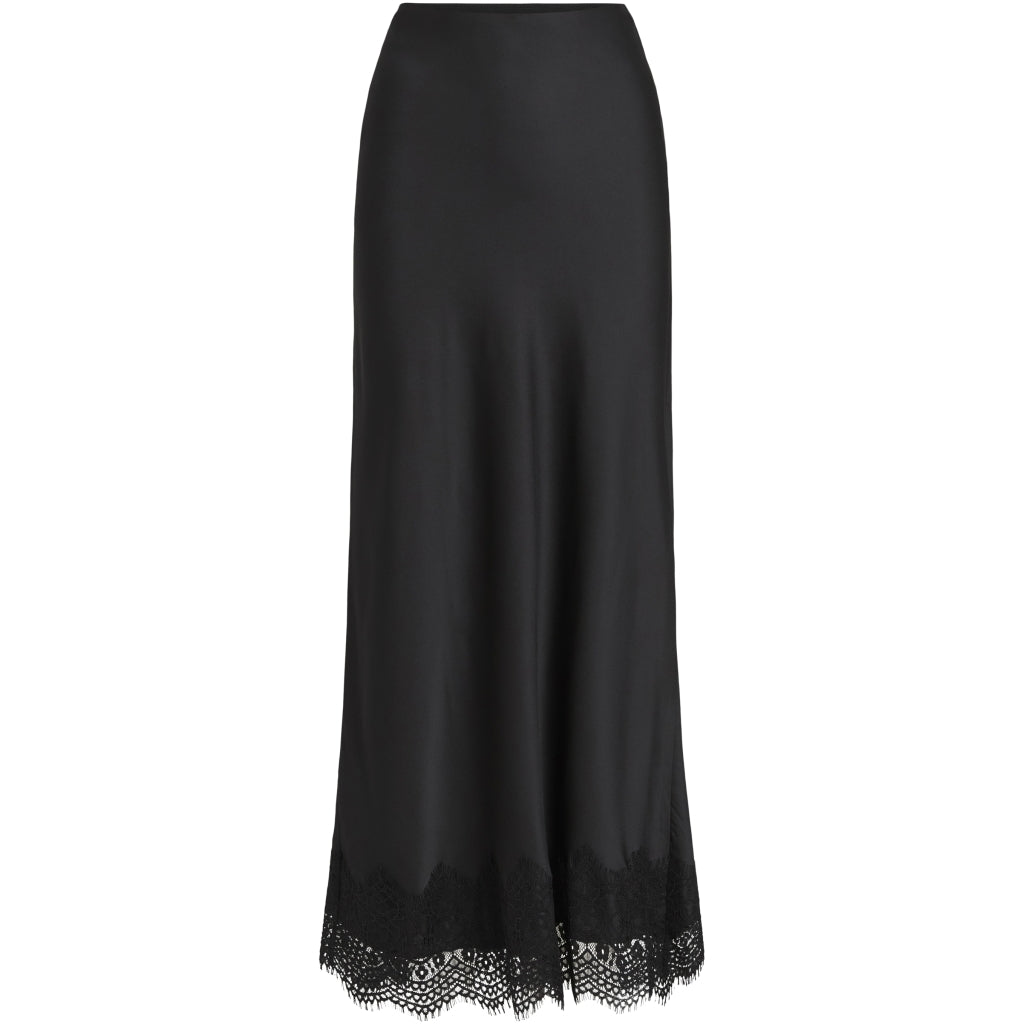 VILA Dame Nederdel VIEllette - Black Beauty