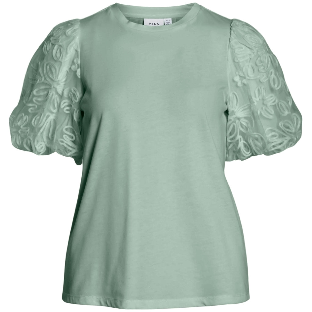 VILA dame bluse VISIMONIA - Silt Green