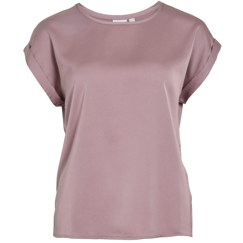 VILA dame top VIELLETTE - Toadstool