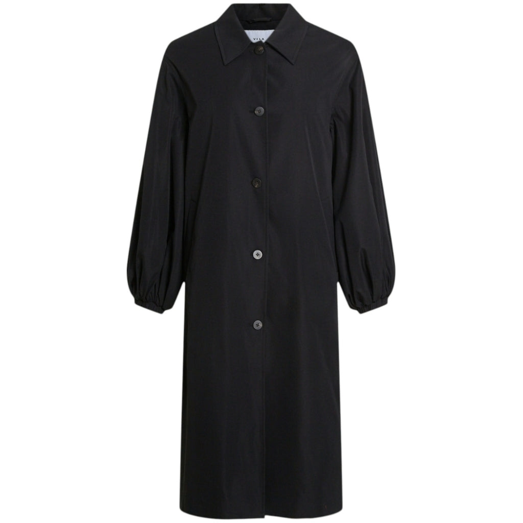 VILA dame trenchcoat VIDISCOVER - Black VILA dame trenchcoat VIDISCOVER - Black
