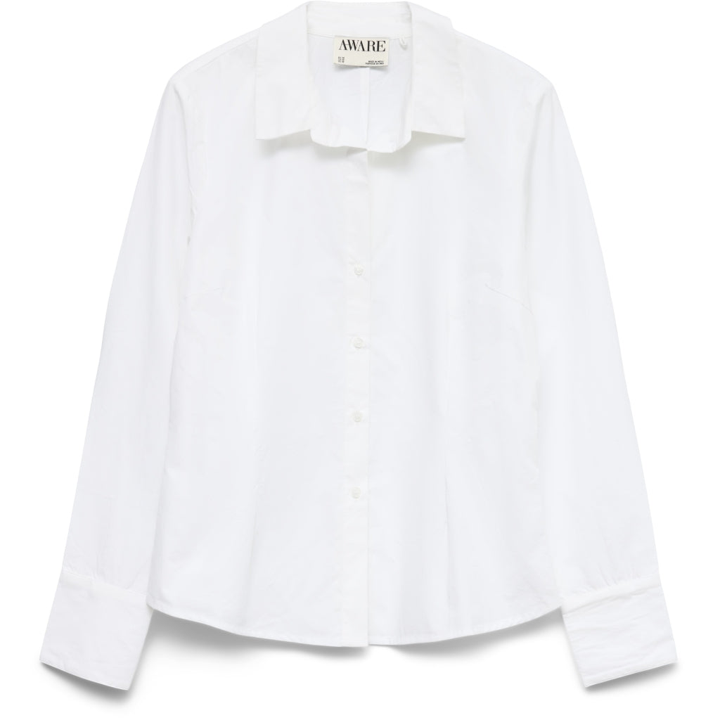 Vero Moda Dame Skjorte AWUMS - Bright White