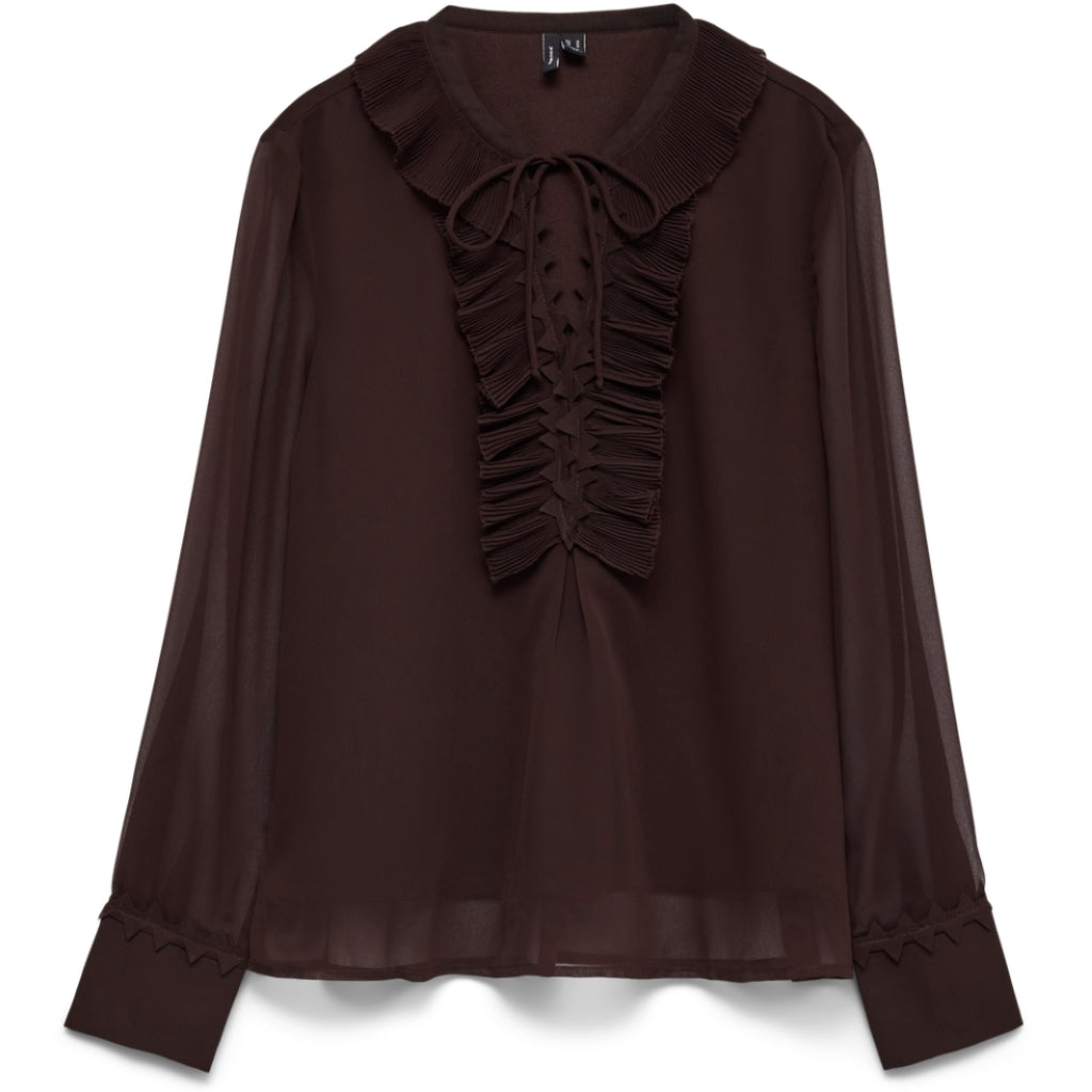 Vero Moda dame bluse VMDORA - Fudge