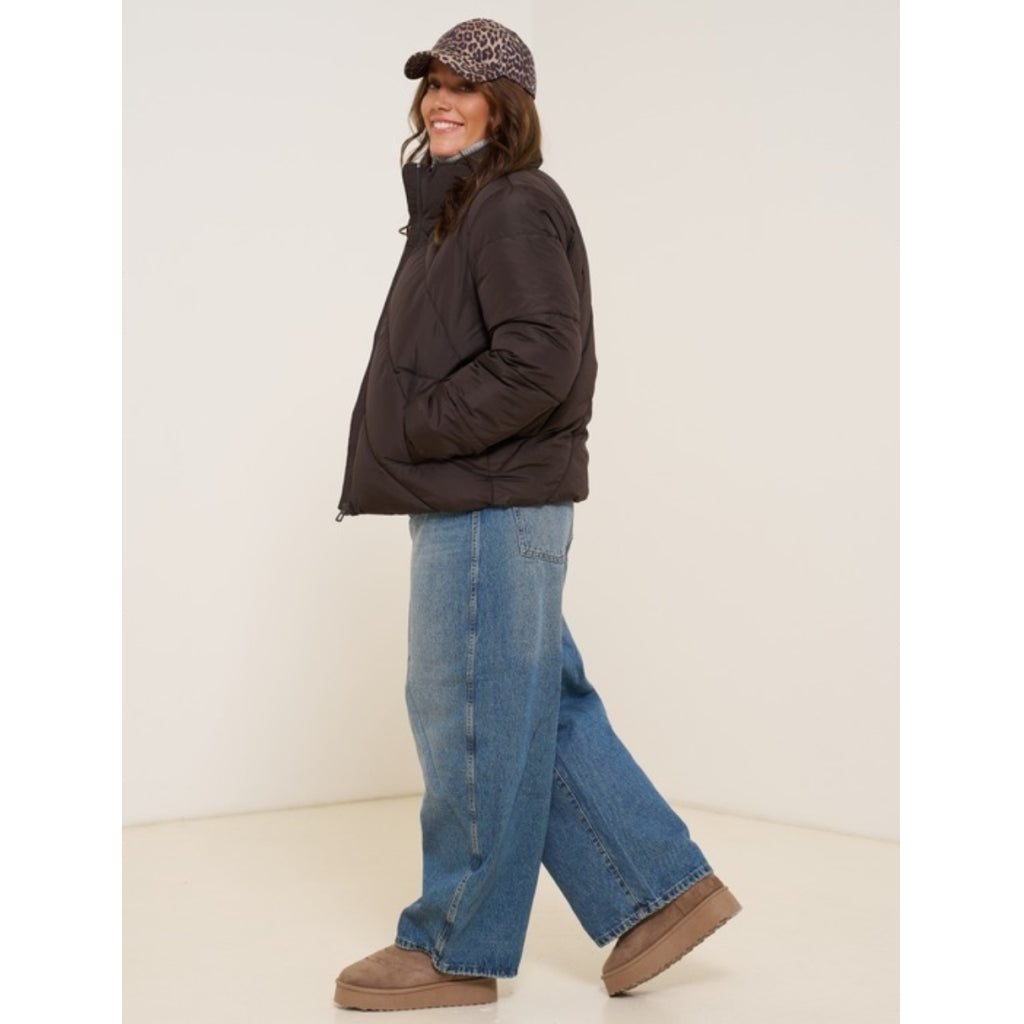Vero Moda dame jakke VMMILLAS MIA - Chocolate Brown