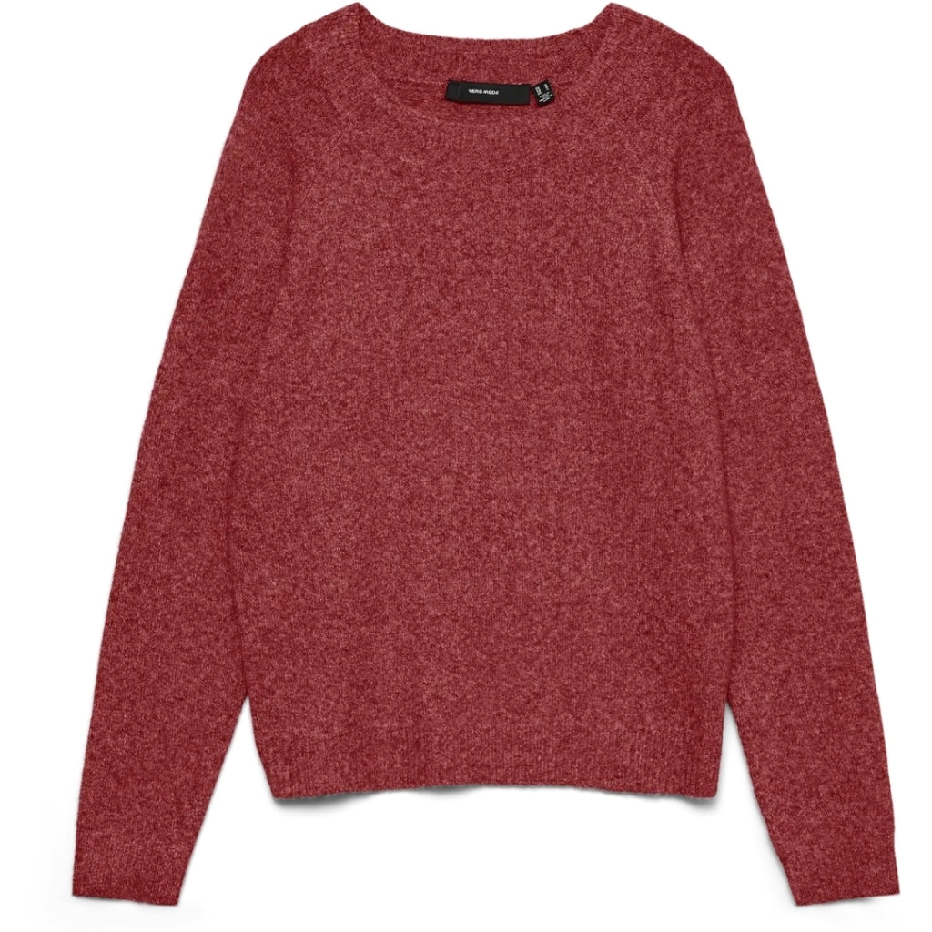 Vero Moda dame strik VMDOFFY - Syrah White Melange