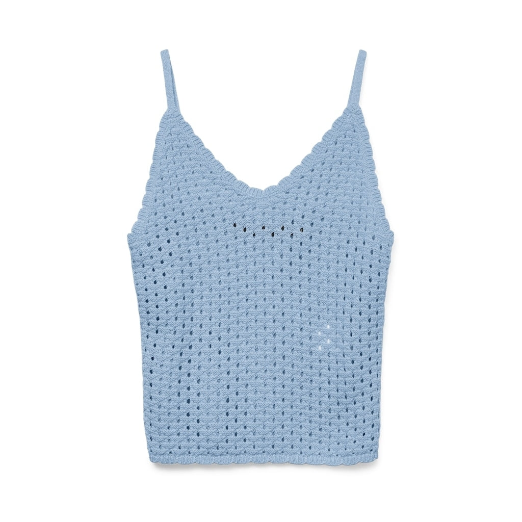 Vero Moda dame top VMREGINA - Airy Blue Vero Moda dame top VMREGINA - Airy Blue
