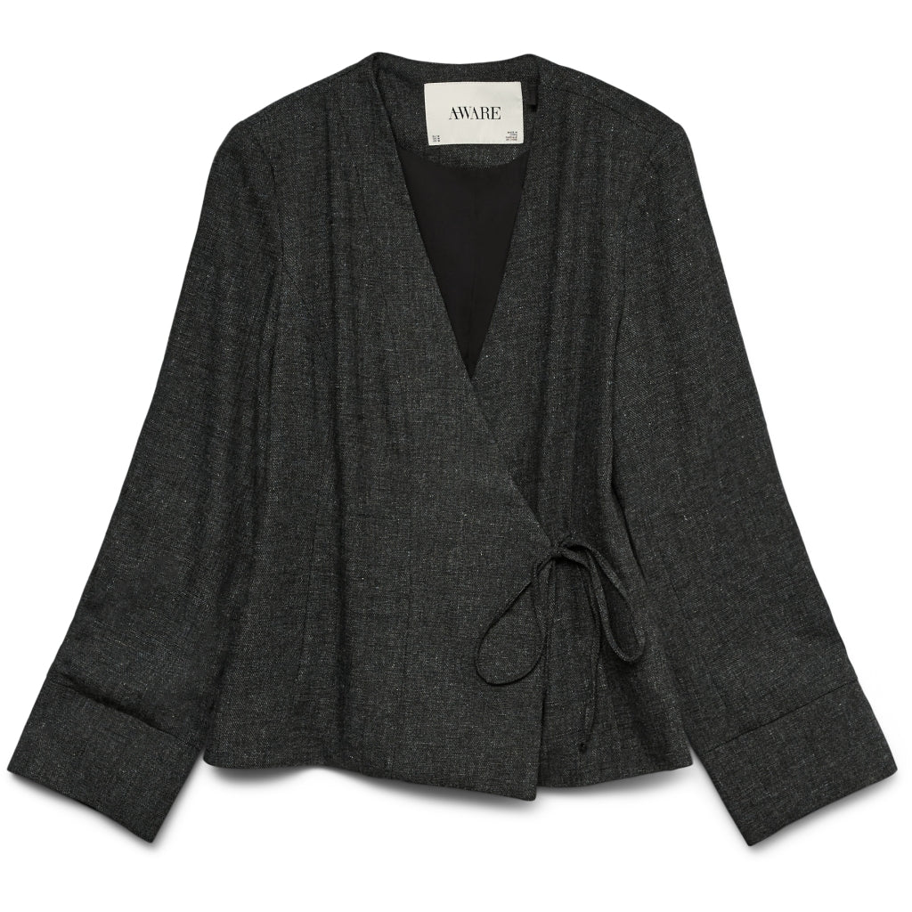 Vero moda aware dame blazer AWAUTHALIA - Dark grey melange Vero moda aware dame blazer AWAUTHALIA - Dark grey melange