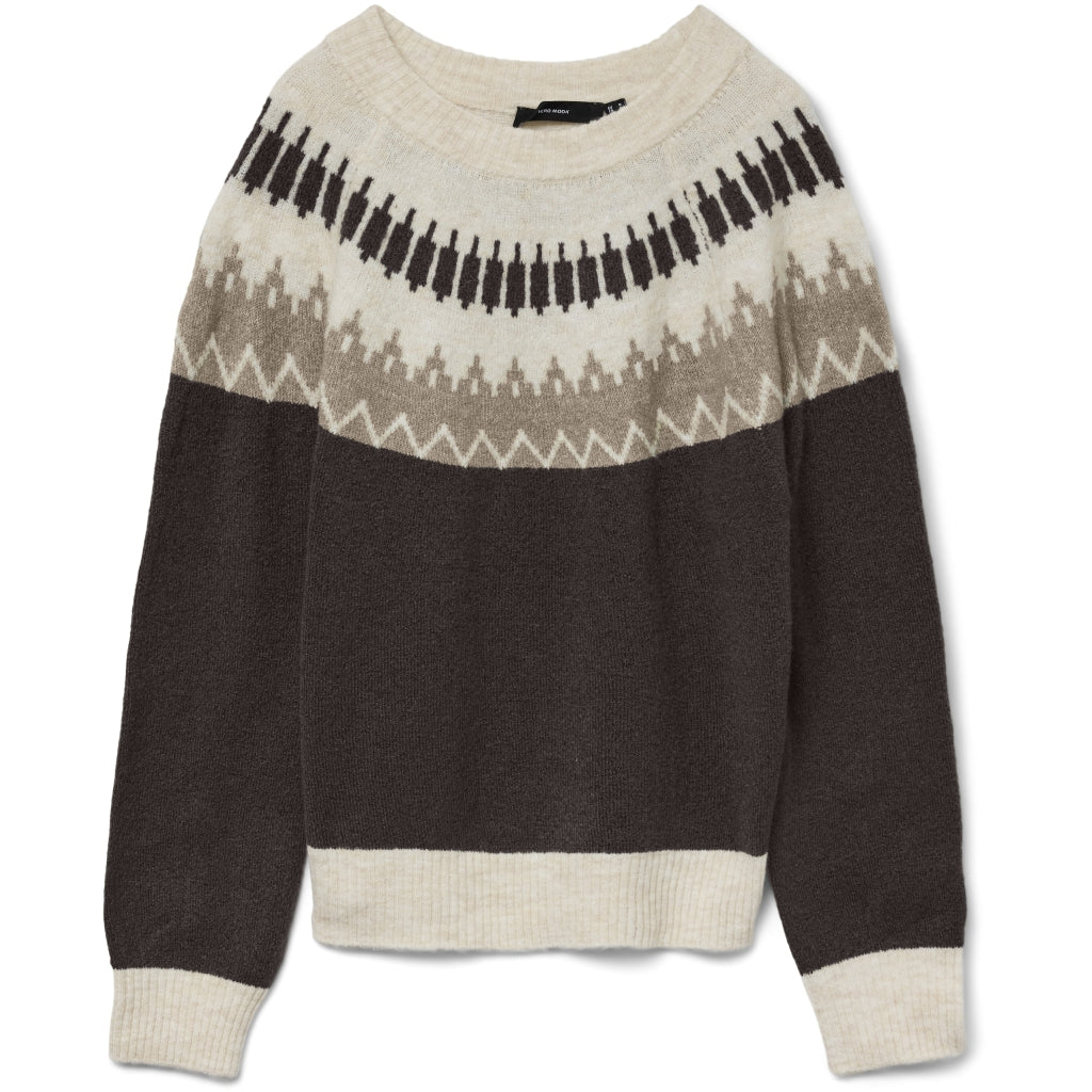 Vero moda dame strik VMSIMONE - Chocolate Torte Detail:W. SILVER MINK + BIRCH Vero moda dame strik VMSIMONE - Chocolate Torte Detail:W. SILVER MINK + BIRCH