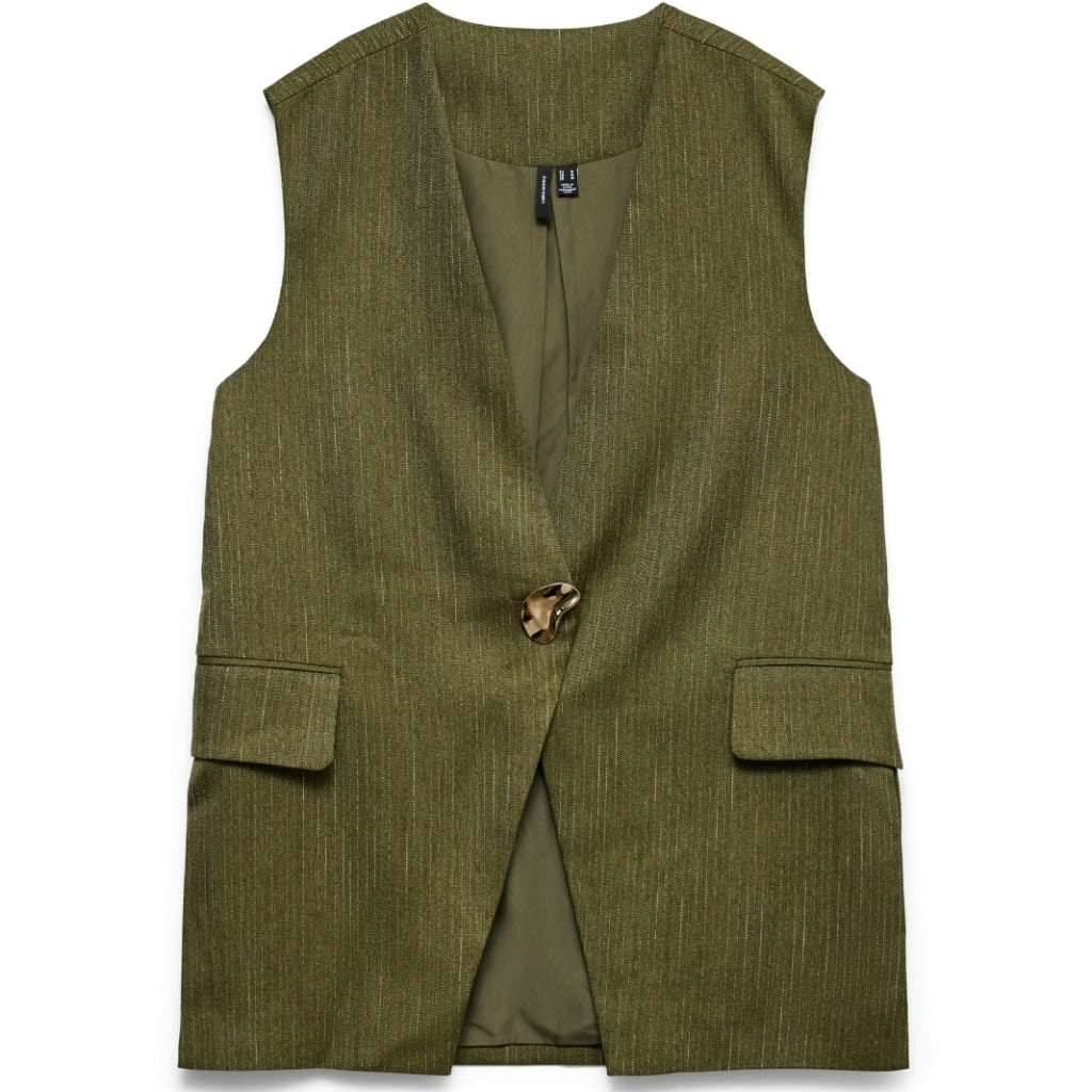Vero moda dame vest VMKYLAN - Dark Olive
