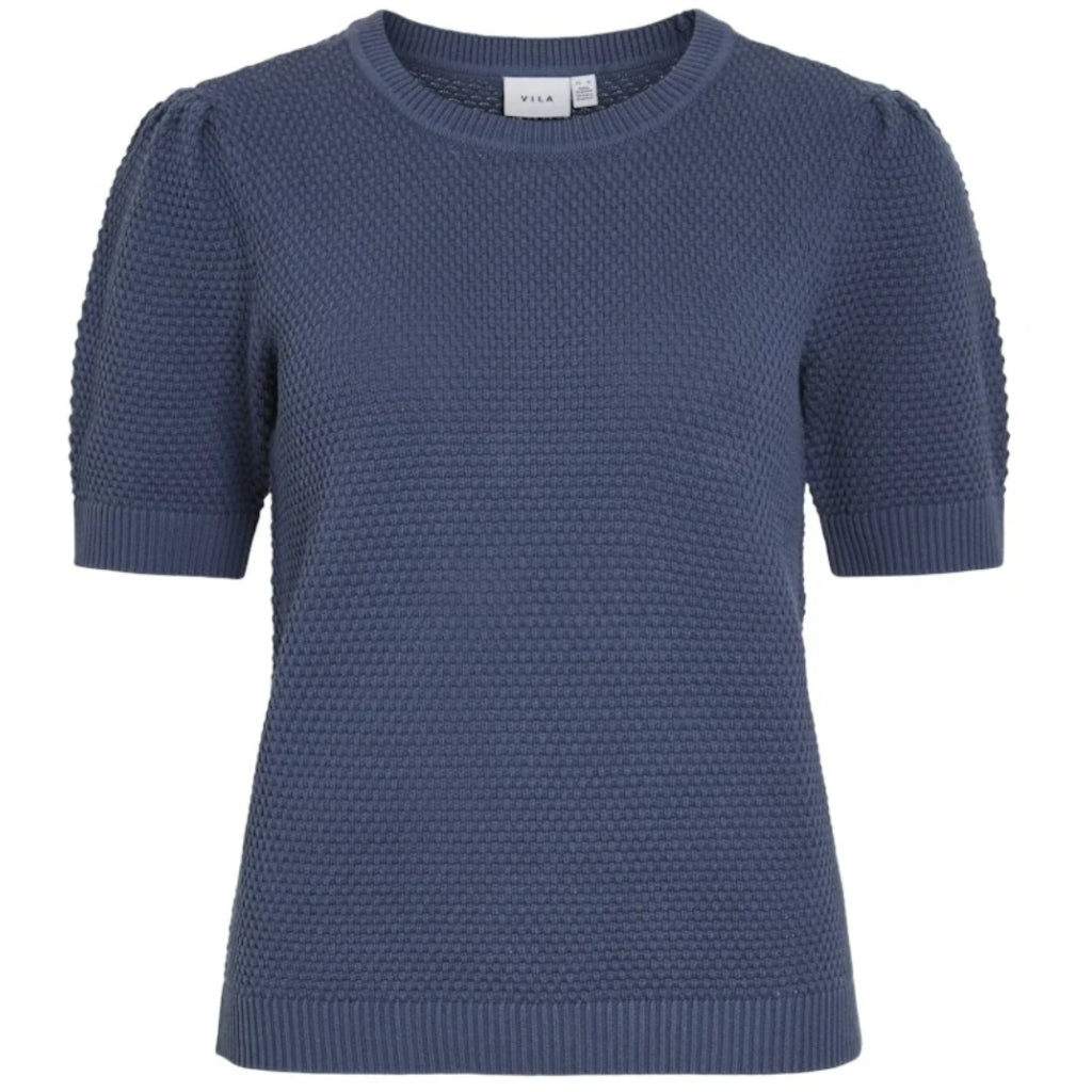 Vila dame top VIDALO - Vintage Indigo