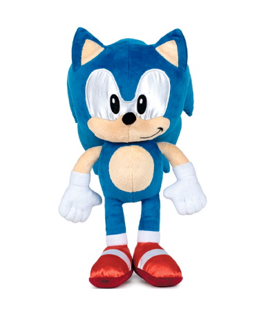 Stor Sonic bamse - 100cm
