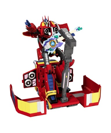 Transformers x Macross 7 Basara Prime actionfigur